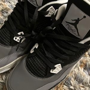 Jordan 4 black/grey mens size 11 NO Box *like new*